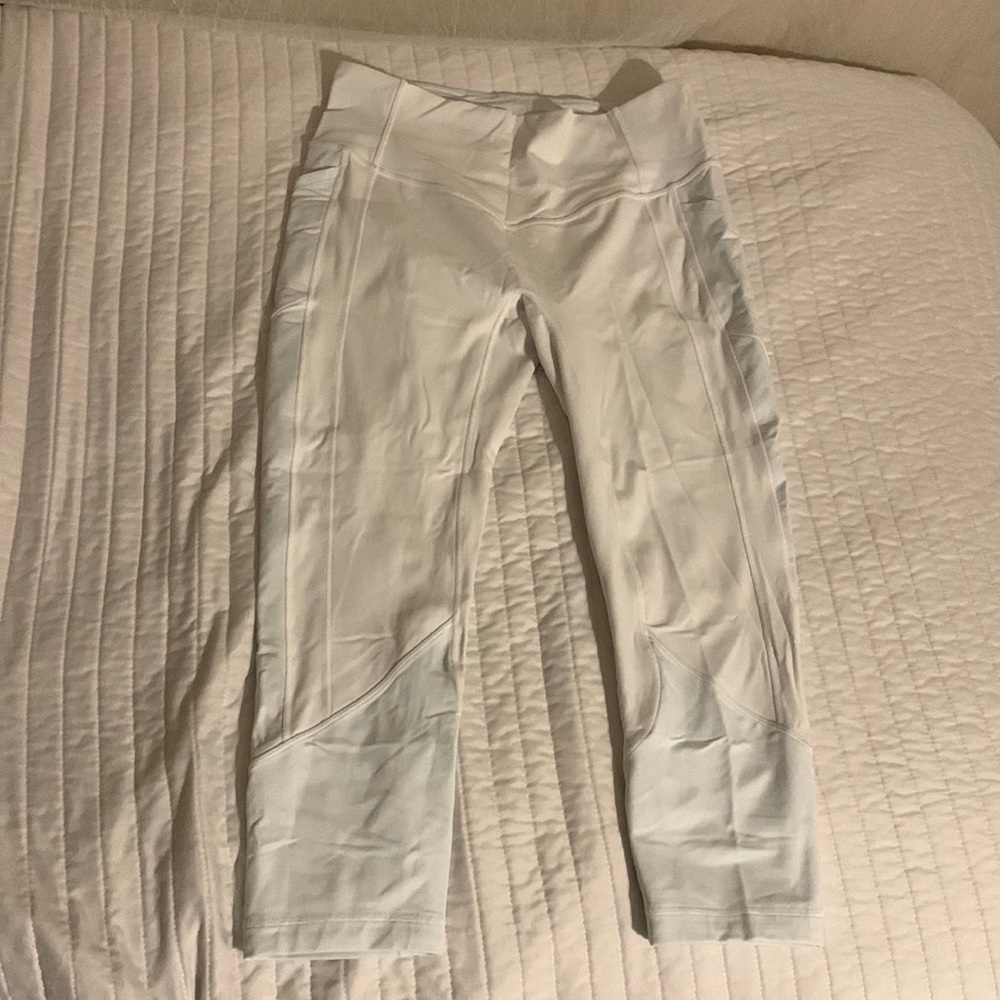 White leggings